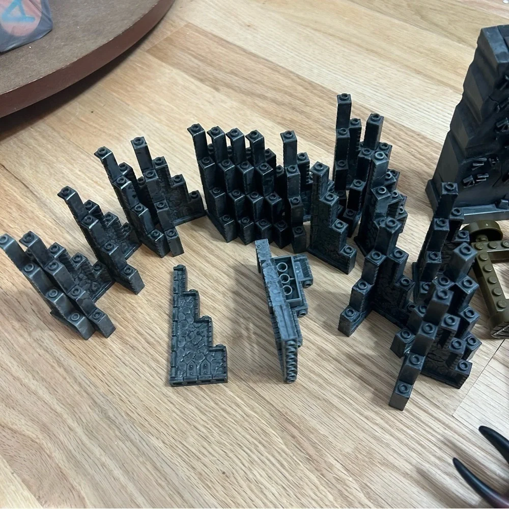 Mega Bloks Dragons Krystal Wars HUGE Lot Bundle Knights Figures Orcs Weapons